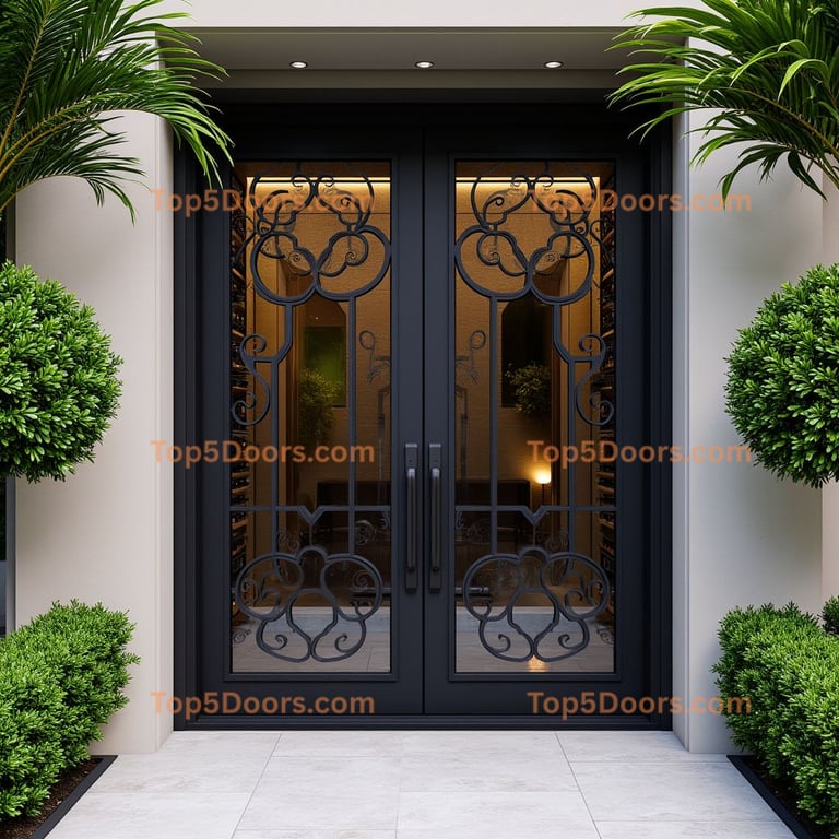 New York wine cellar door minimalist Door