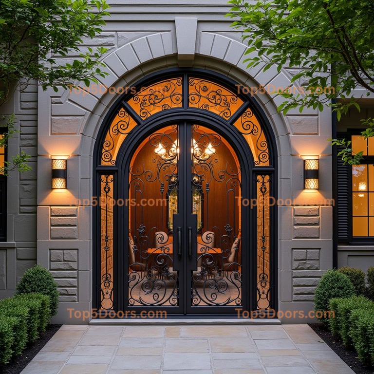 New York wine cellar door japanese zen Door