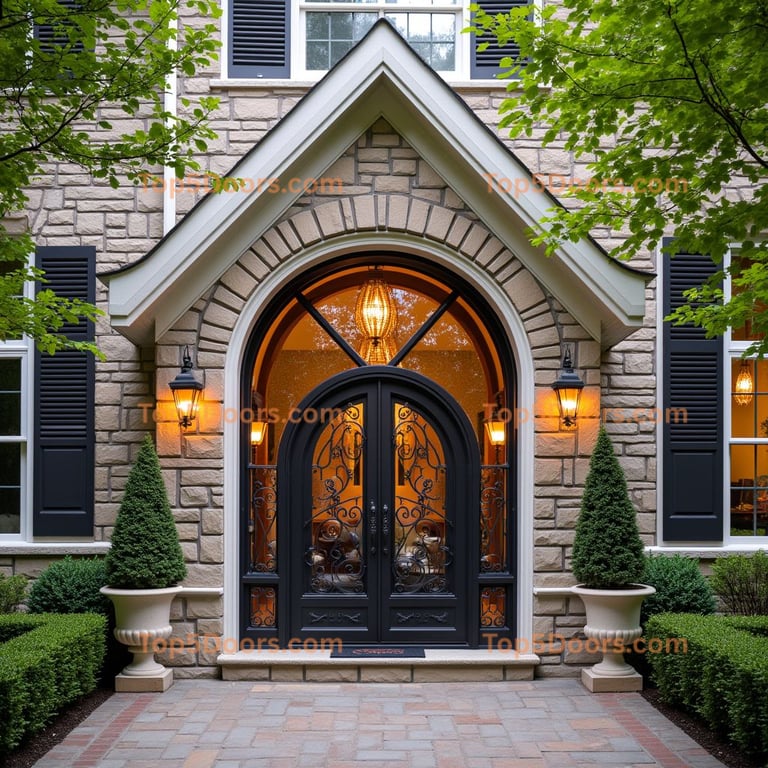 New York wine cellar door craftsman Door