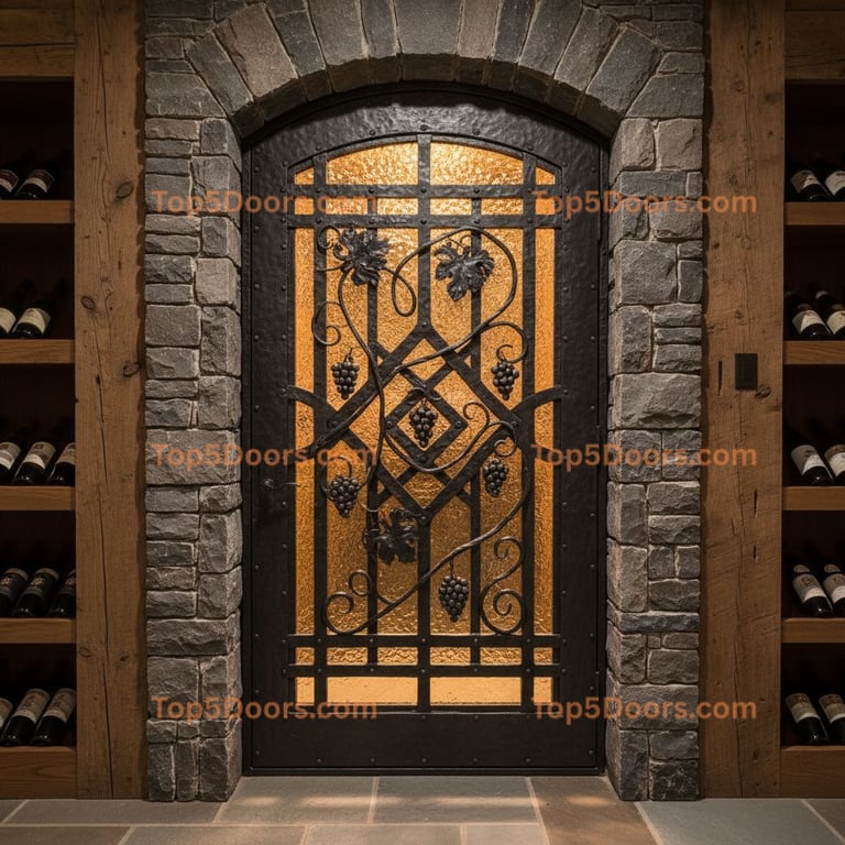New York wine cellar door craftsman Door