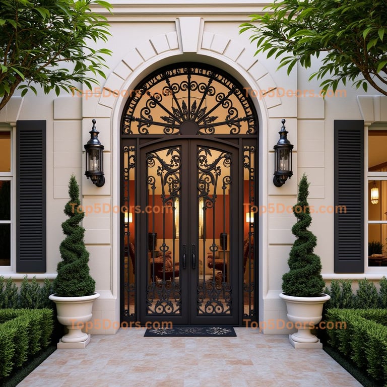 New York wine cellar door mediterranean Door