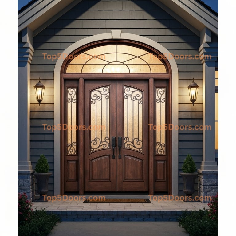 North Carolina closet bifold door french country Door