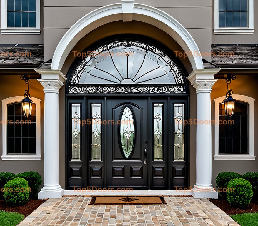 North Carolina single french provincial Door