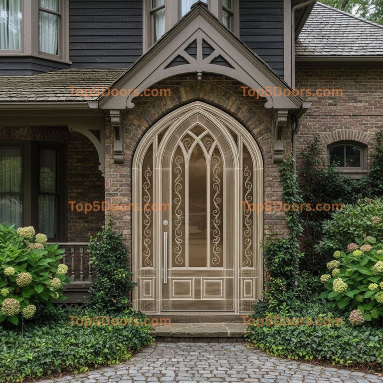 North Carolina single victorian Door