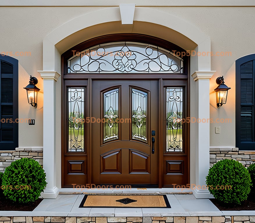 North Carolina solid panel french provincial Door