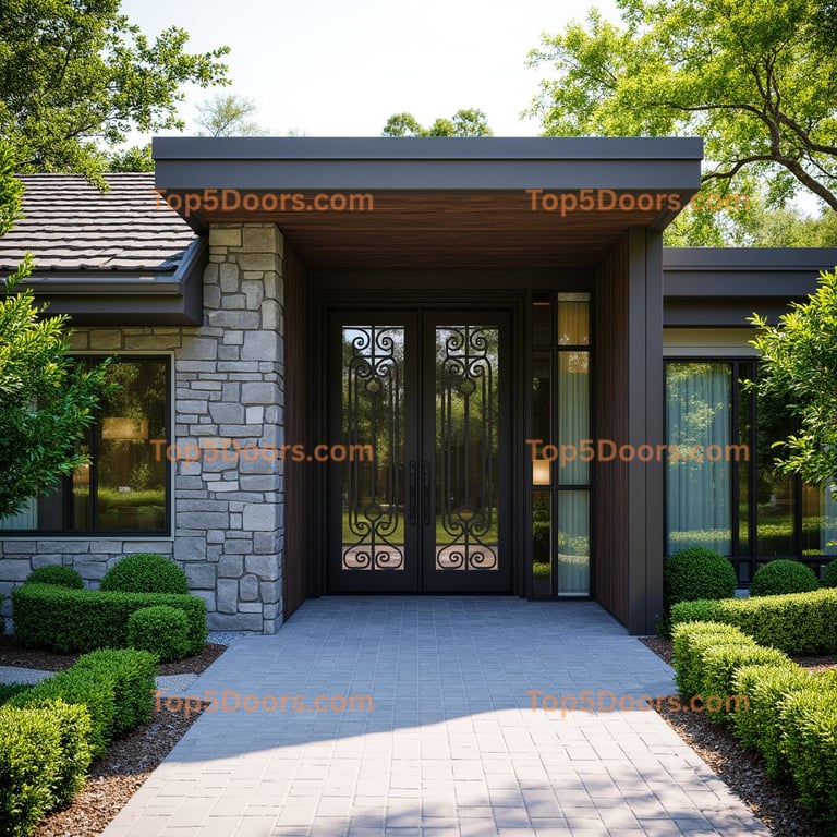 North Carolina wine cellar door japanese zen Door