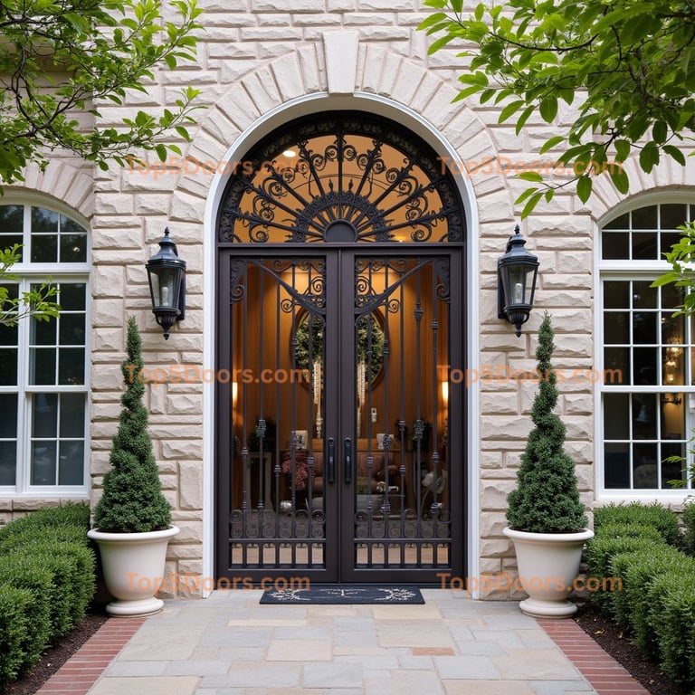 North Carolina wine cellar door modern Door