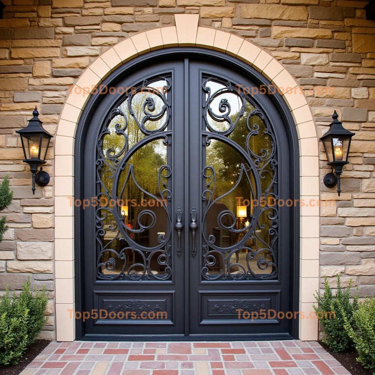 North Carolina wine cellar door french country Door