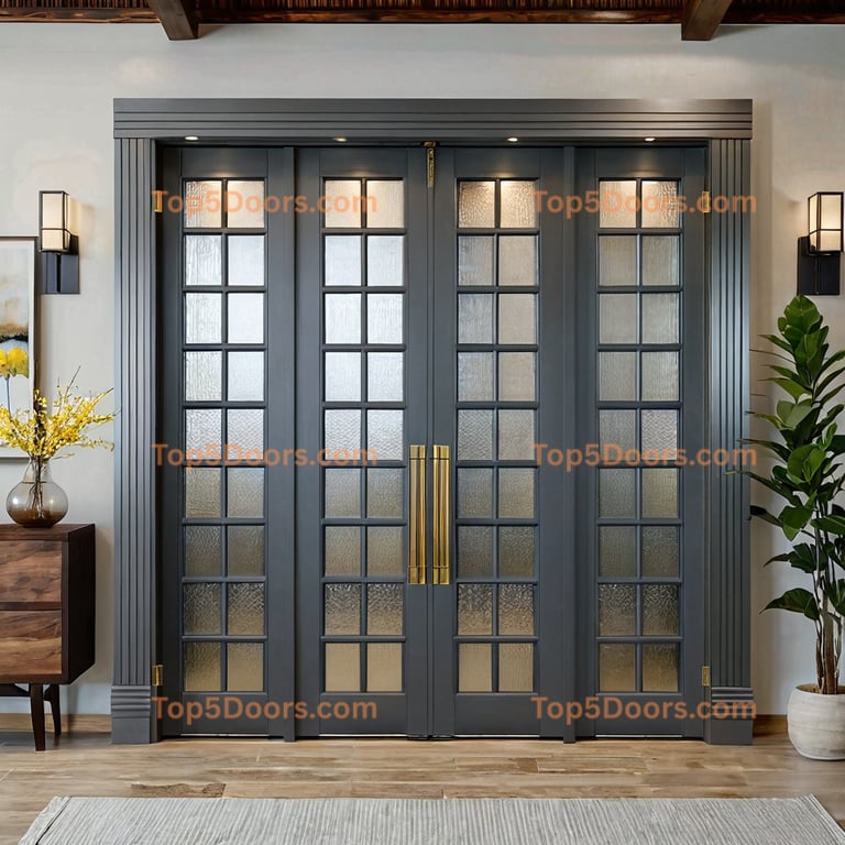 North Dakota closet bifold door japanese zen Door