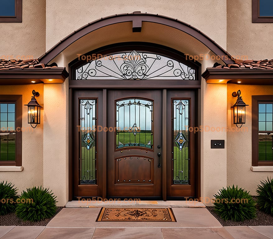 North Dakota french door southwestern Door