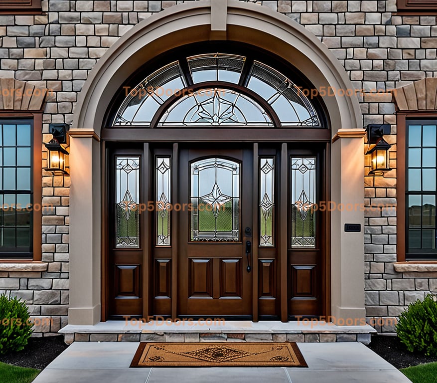 North Dakota pivot victorian Door