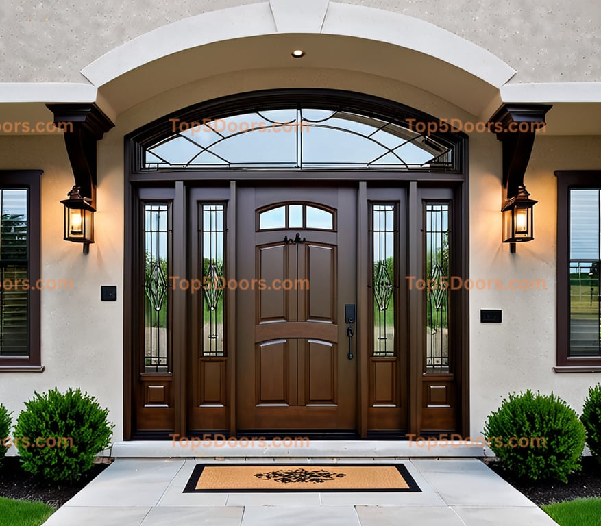 North Dakota steel frame georgian Door