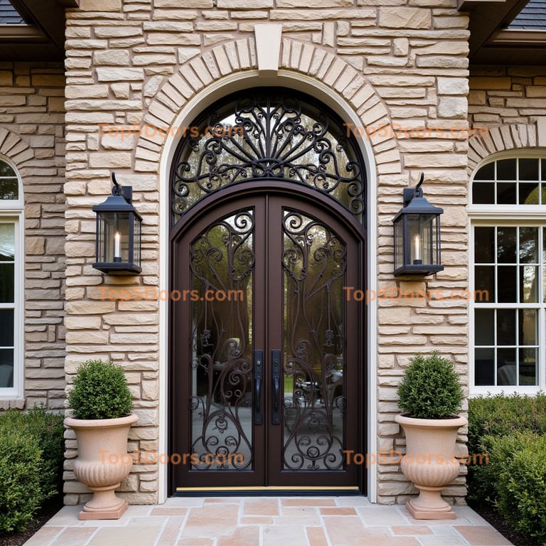 North Dakota wine cellar door georgian Door