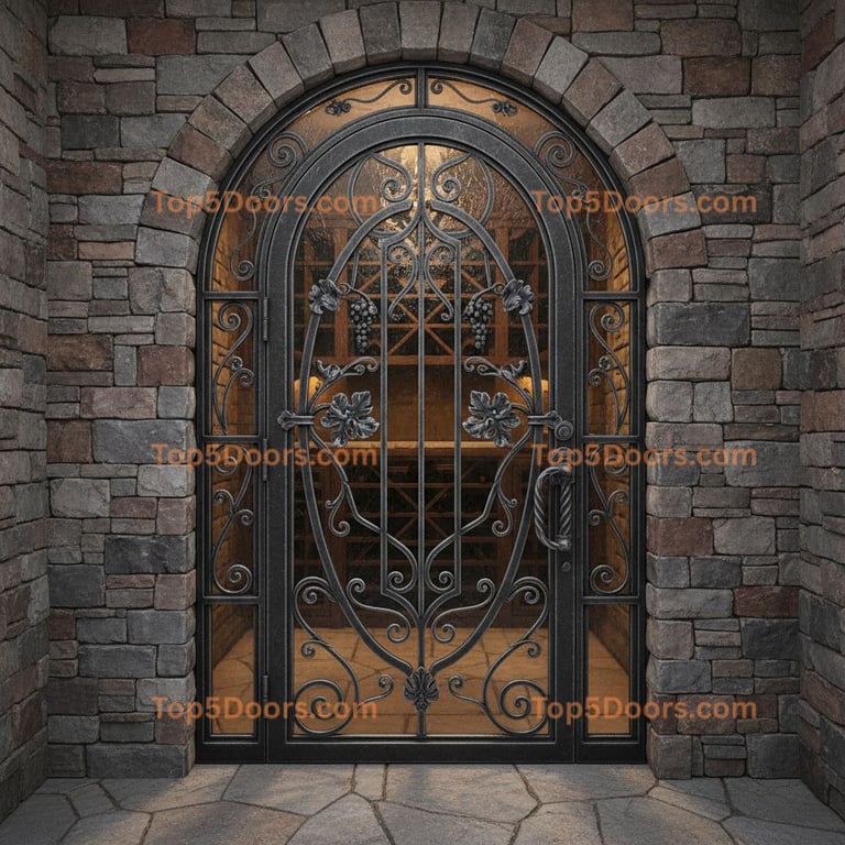 North Dakota wine cellar door victorian Door
