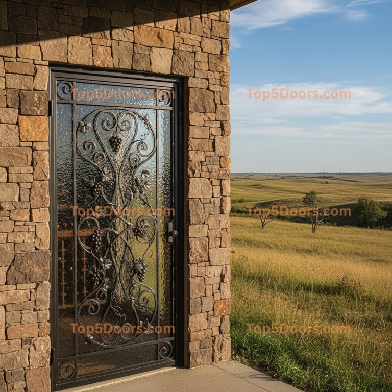 North Dakota wine cellar door european classic Door