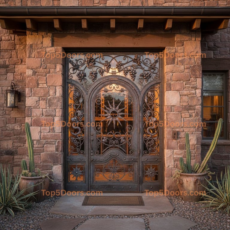 North Dakota wine cellar door southwestern Door