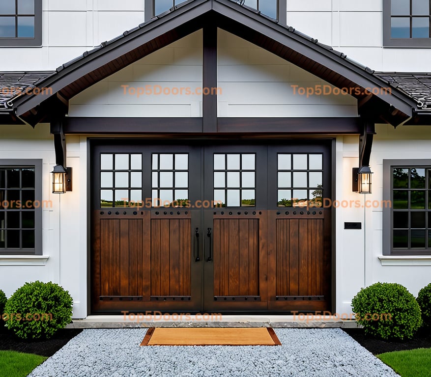 Ohio barn door japanese zen Door
