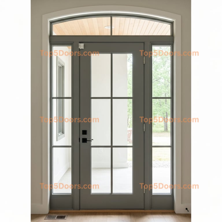 Ohio closet french door mid-century modern Door