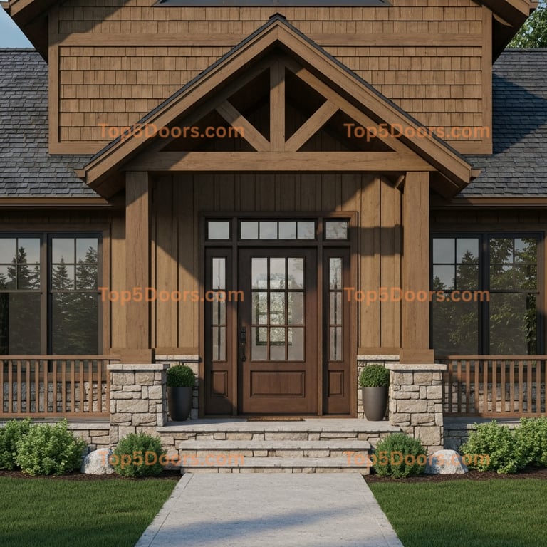 Ohio closet french door mountain lodge Door