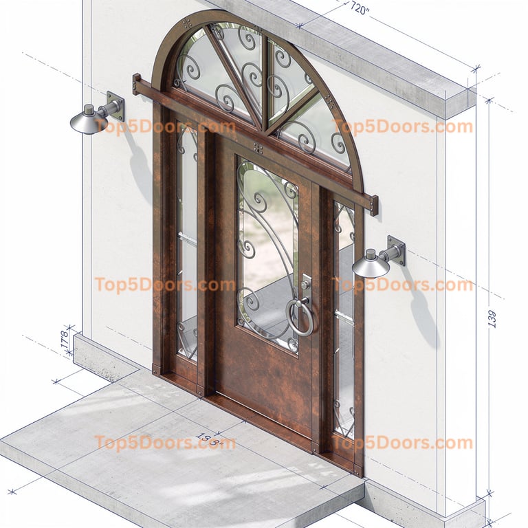 Ohio closet french door scandinavian Door
