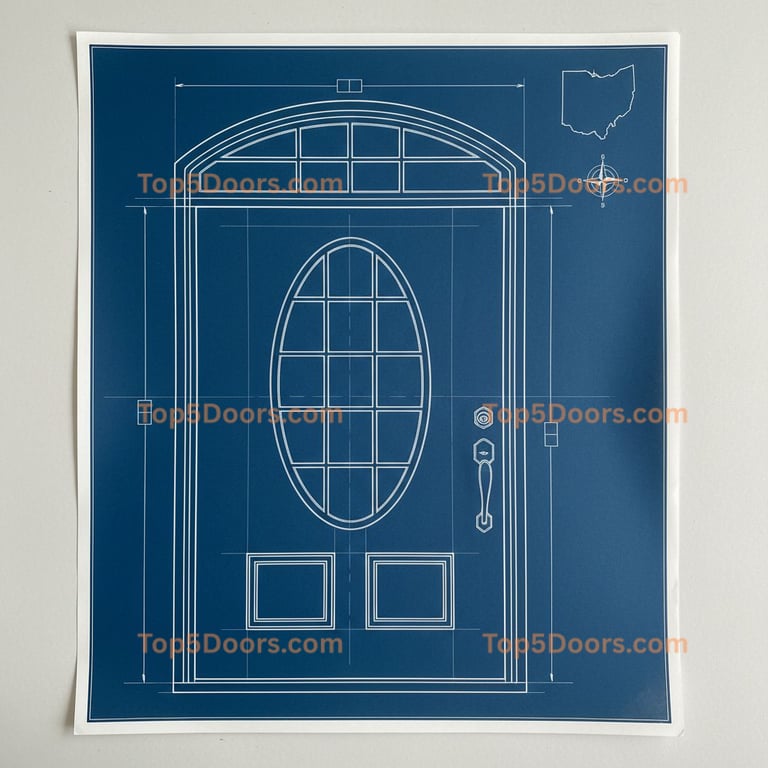 Ohio exterior door french country Door