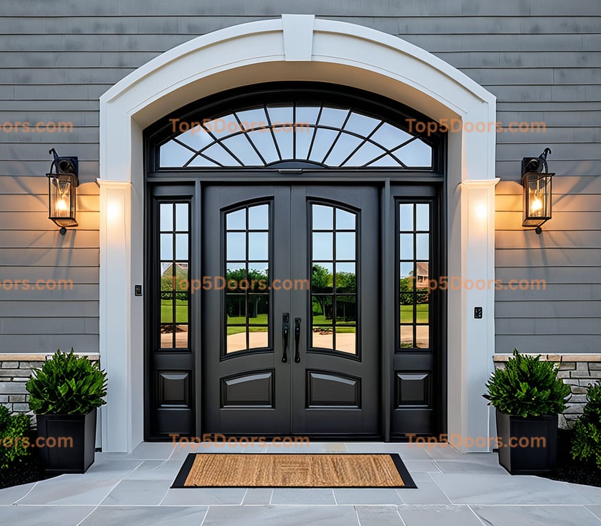 Ohio french door industrial Door