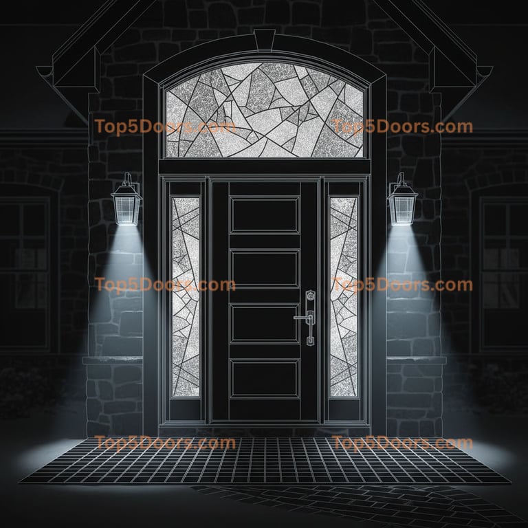 Ohio front entry door french country Door