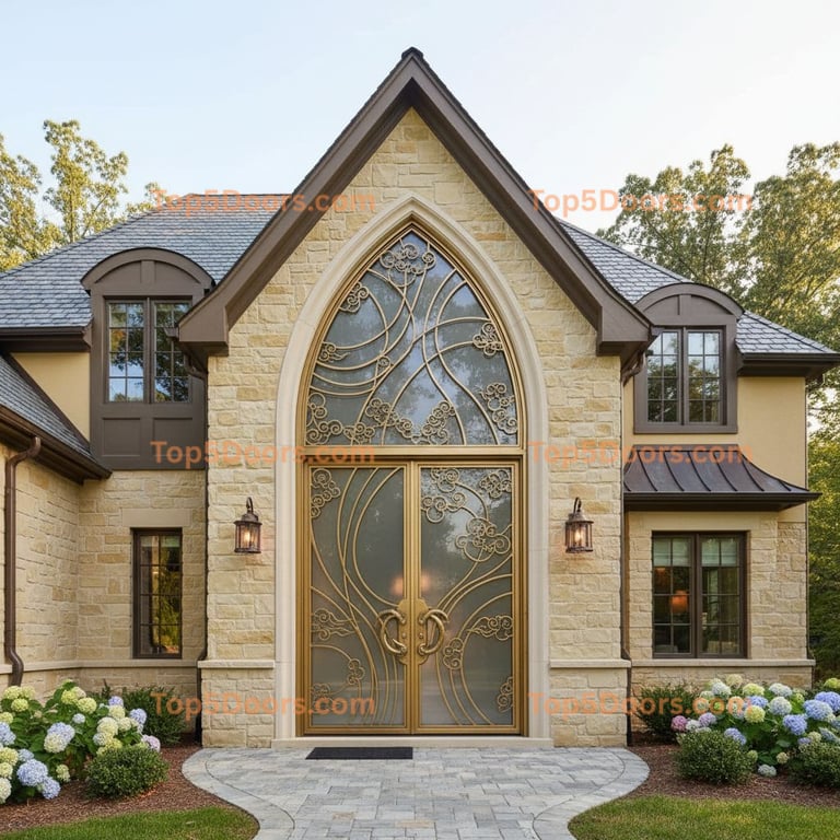 Ohio office door french provincial Door