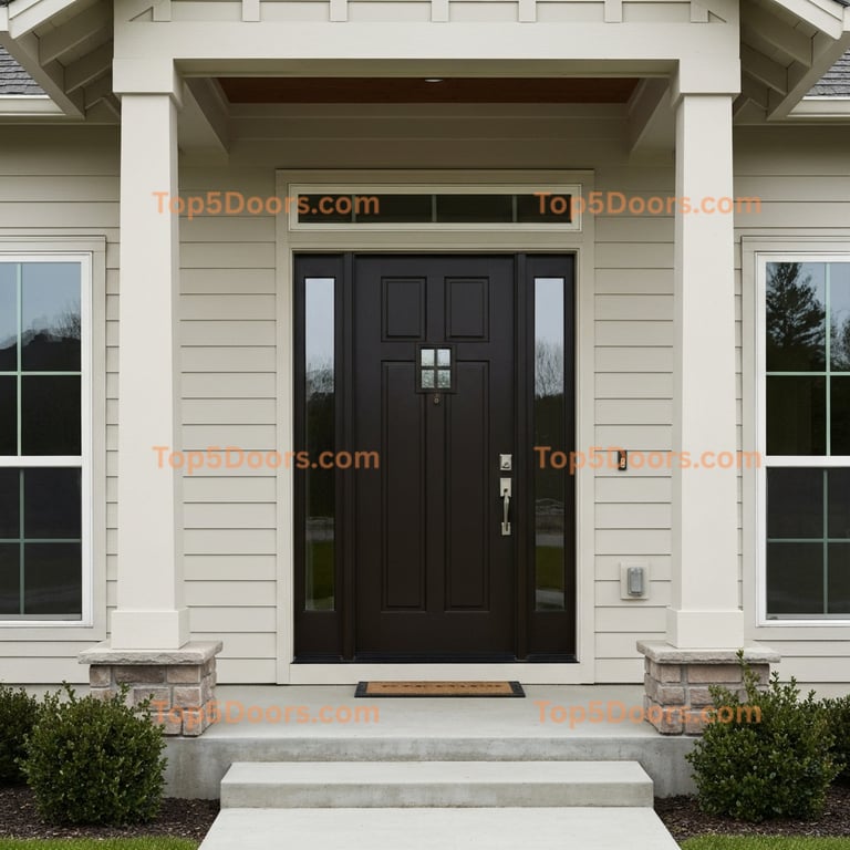 Ohio single modern farmhouse Door