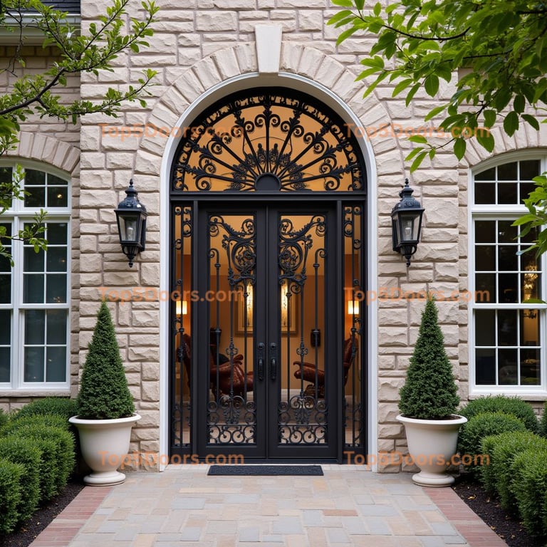 Ohio wine cellar door modern Door