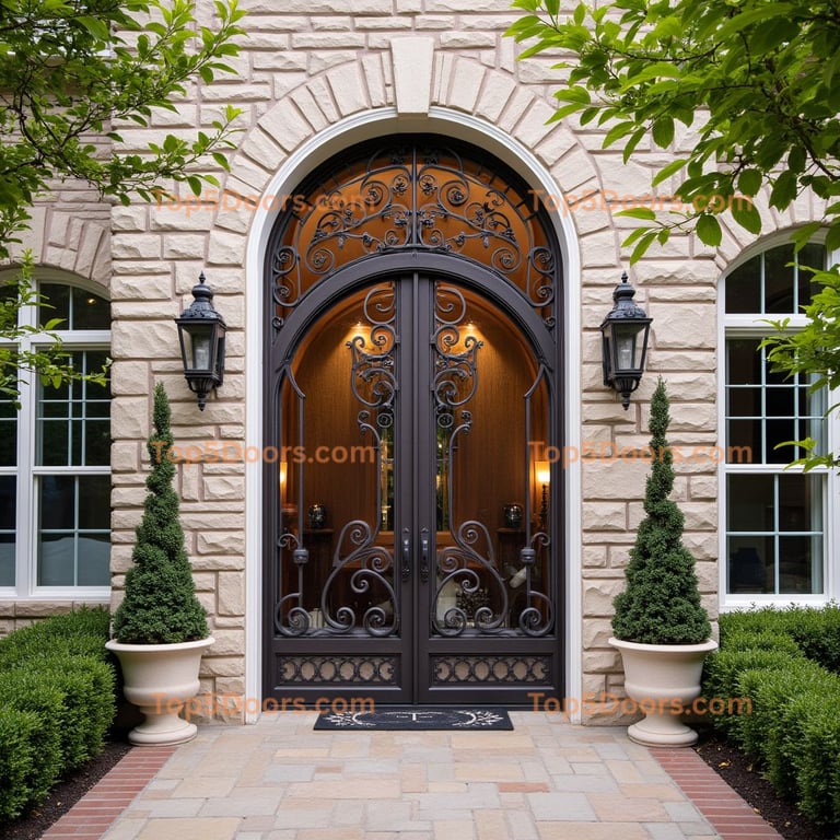 Ohio wine cellar door french country Door