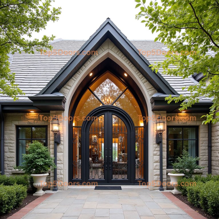 Ohio wine cellar door korean modern Door