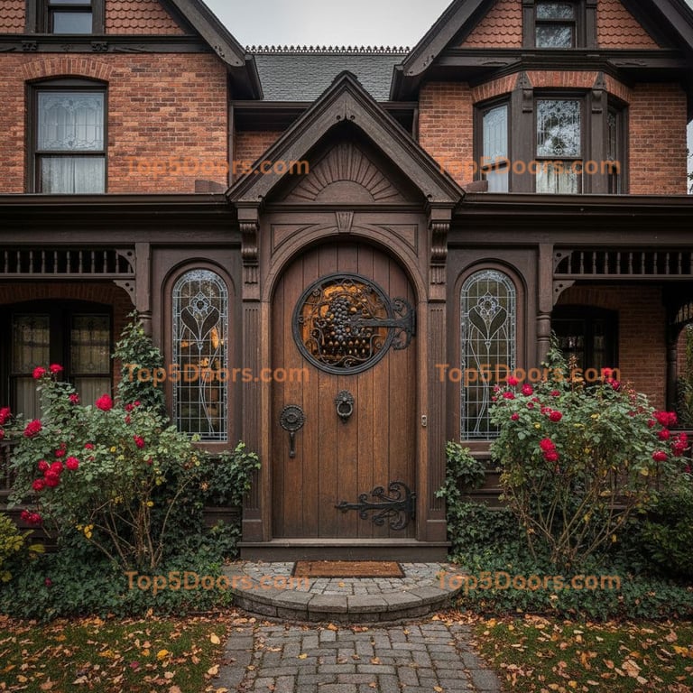 Ohio wine cellar door victorian Door