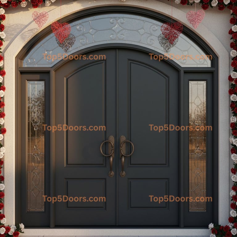 Oklahoma double korean modern Door