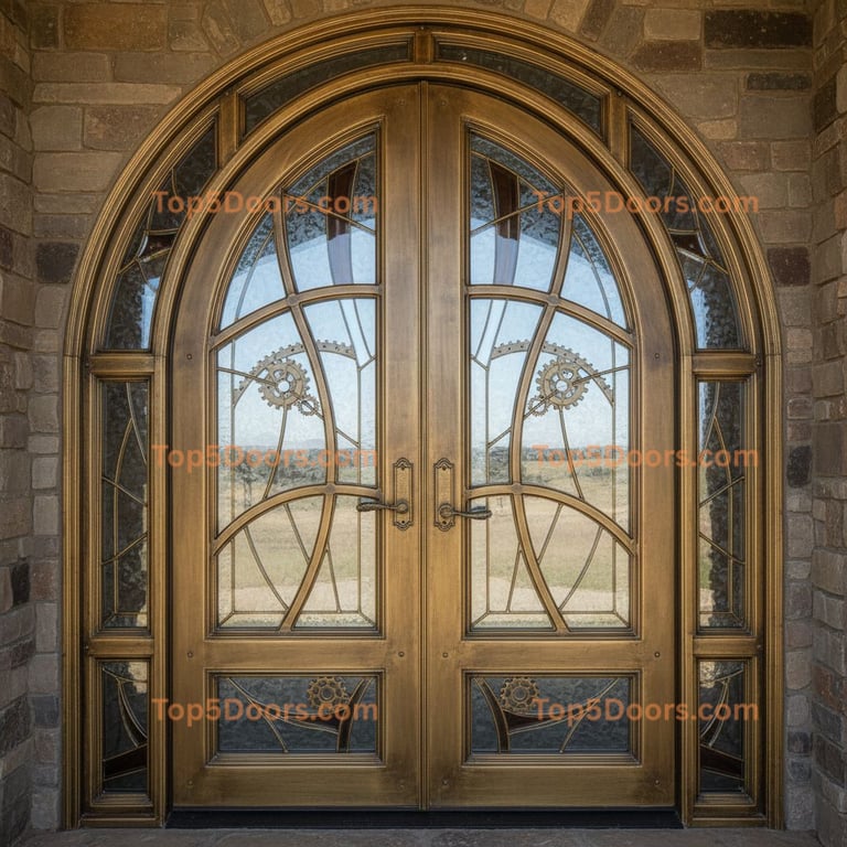 Oklahoma double french country Door