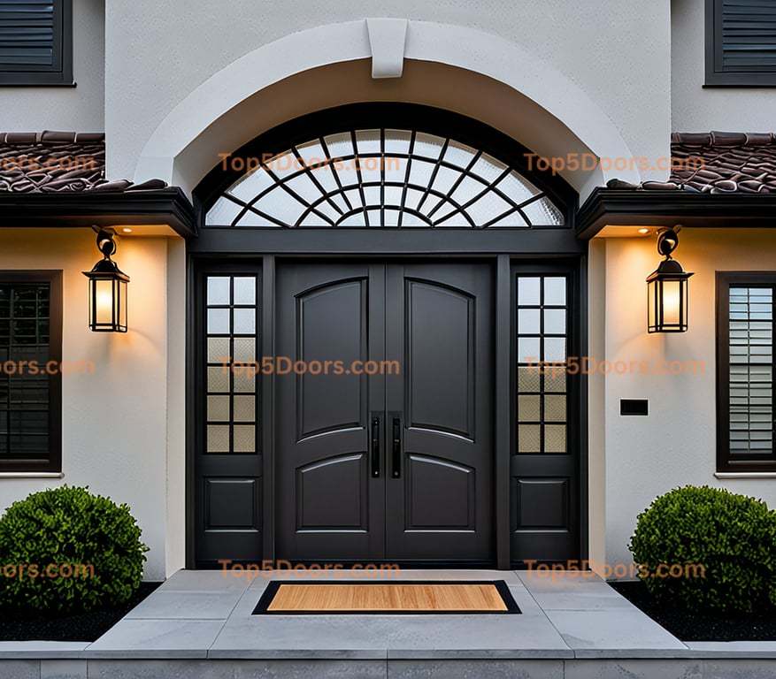Oklahoma double japanese zen Door
