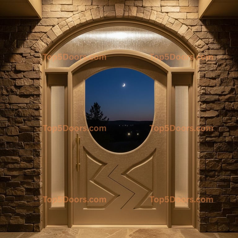 Oklahoma exterior door mountain lodge Door