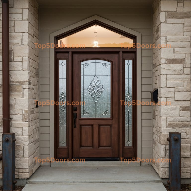 Oklahoma front entry door mediterranean Door