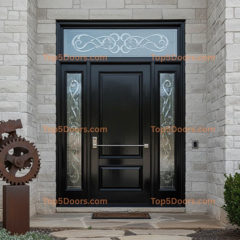 Oklahoma front entry door european classic Door