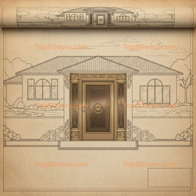 Oklahoma office door southwestern Door