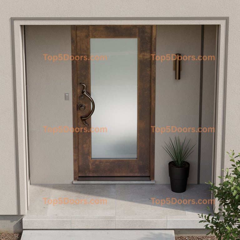 Oklahoma office door contemporary Door