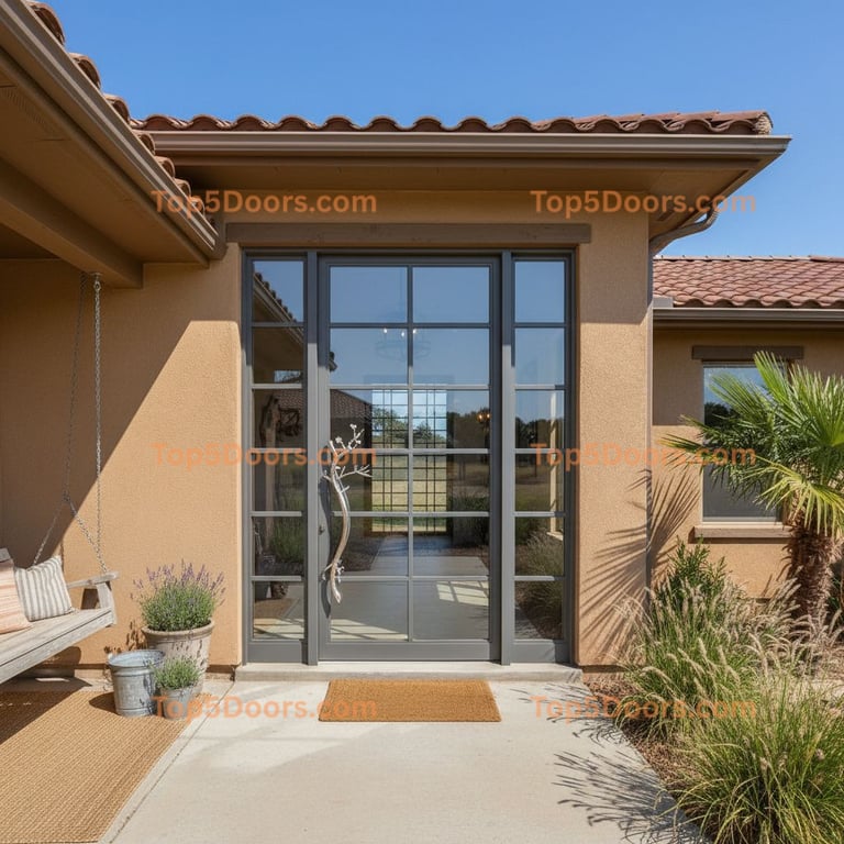 Oklahoma pivot mediterranean Door