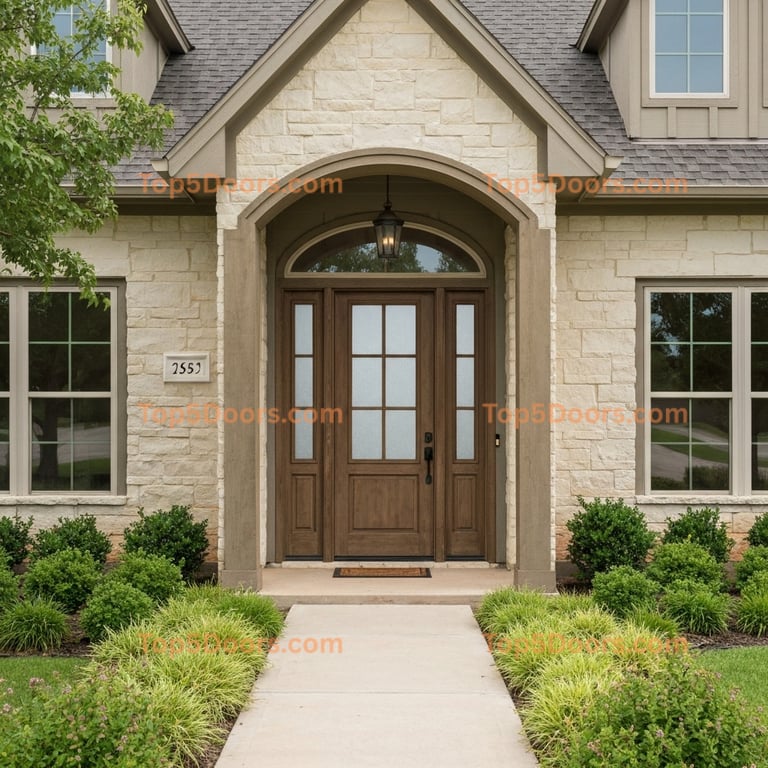Oklahoma single french provincial Door