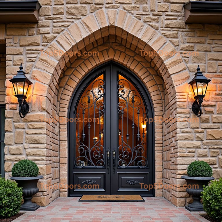 Oklahoma wine cellar door victorian Door