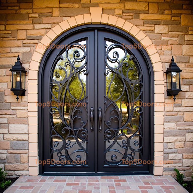 Oklahoma wine cellar door french country Door