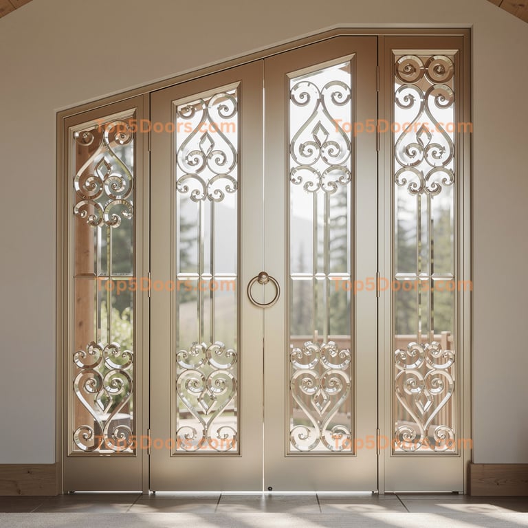 Oregon closet bifold door mountain lodge Door