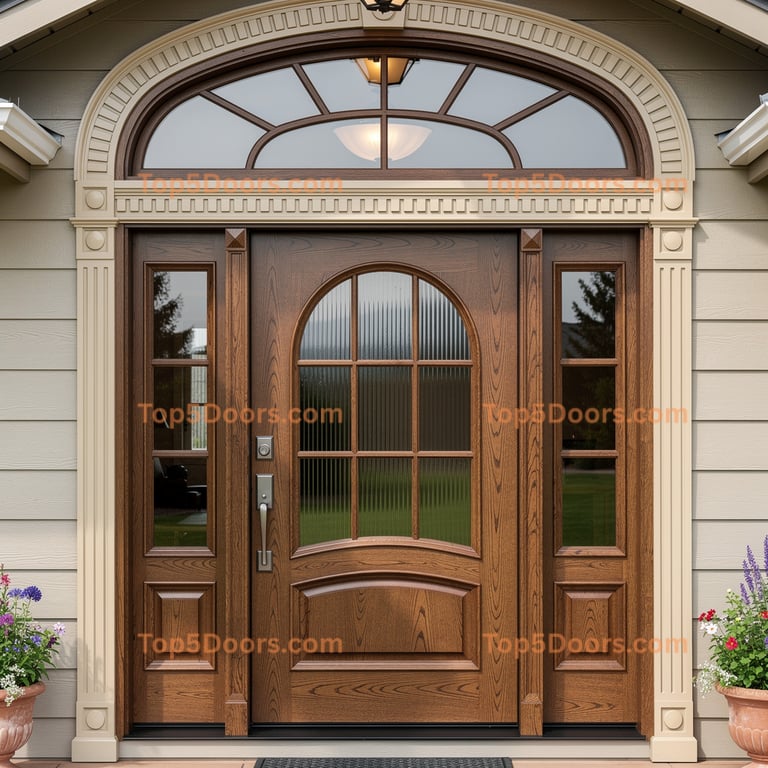 Oregon french door traditional american Door