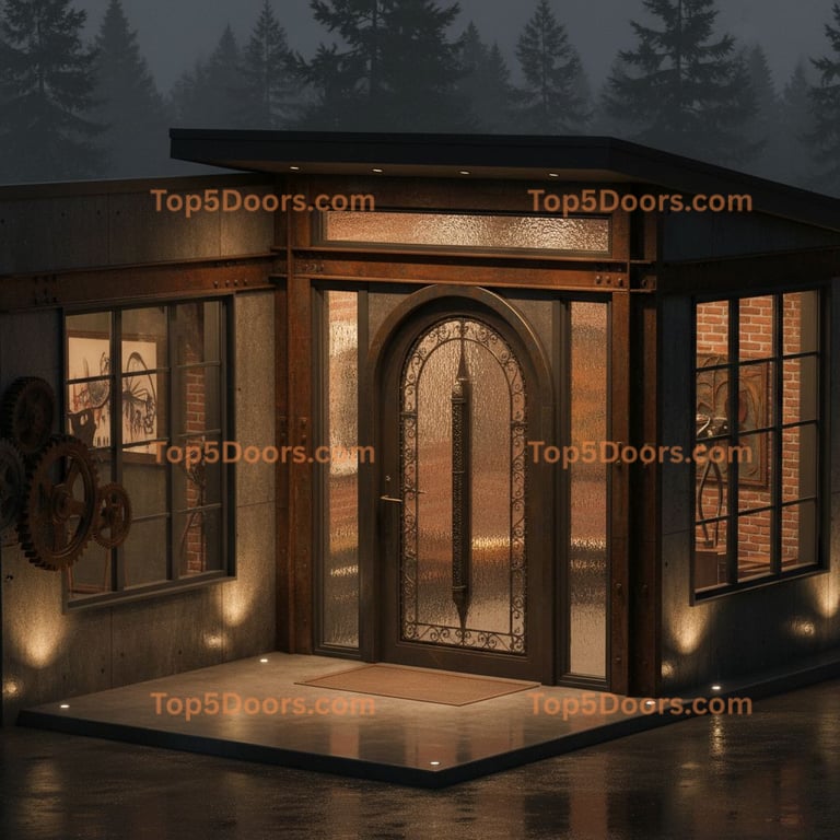 Oregon pivot modern Door