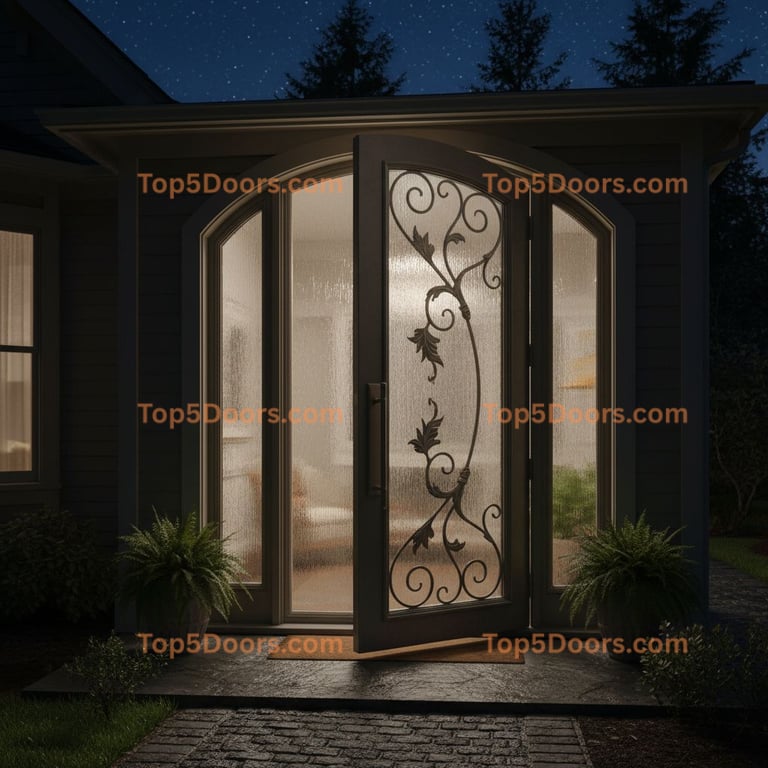 Oregon pivot victorian Door