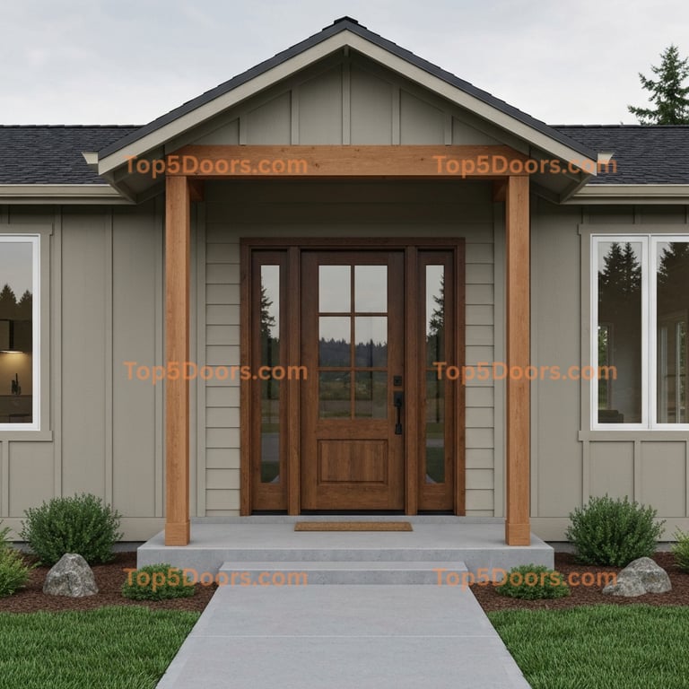 Oregon single scandinavian Door